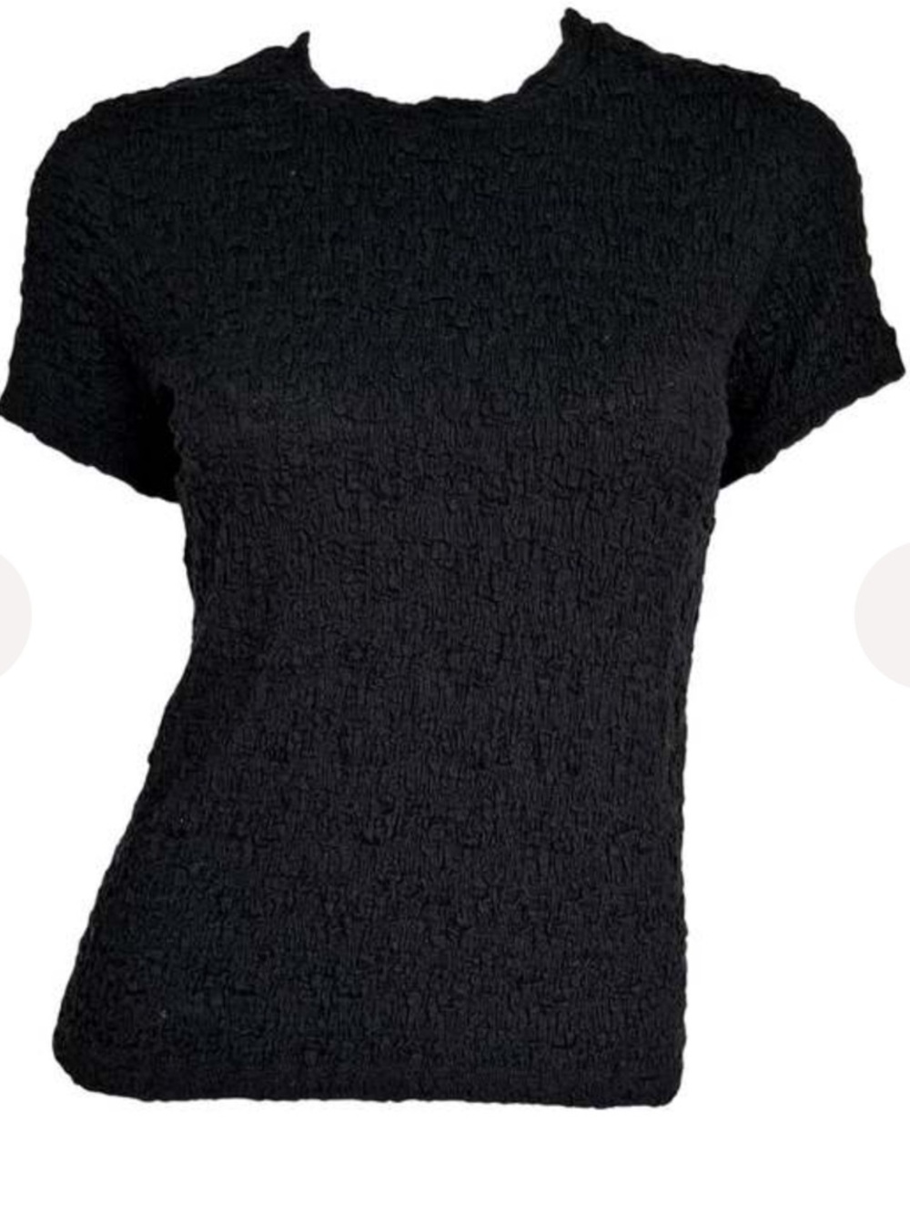 Vince Smocked Crew Neck Top Size XS